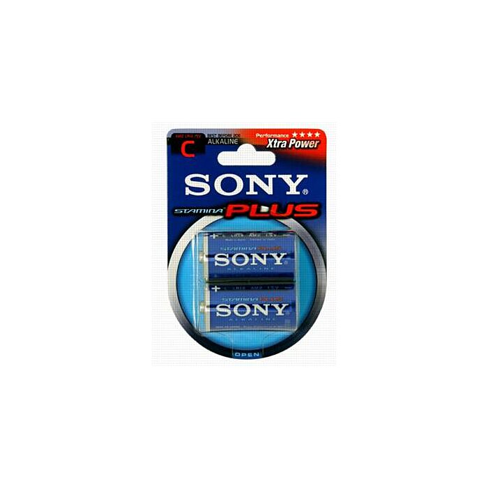Sony Batteries Plus ALKALINE LR14 / C