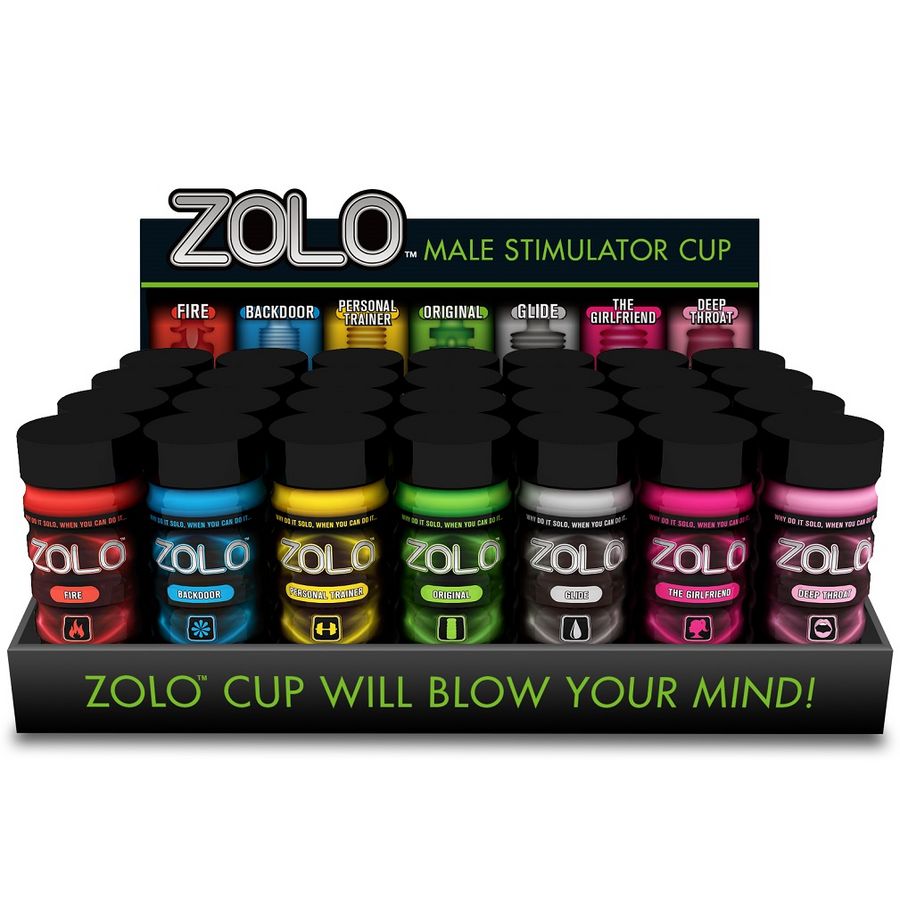 Zolo cup counter display units 28