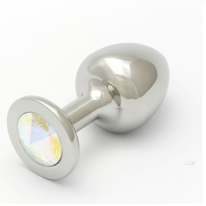 Swarovski crystal anal plug 55cm / 16mm
