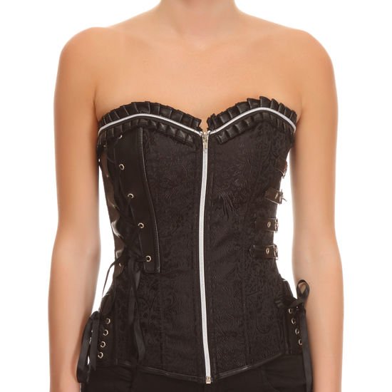Corset black pieces
