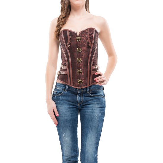 Intimax - faiza brown corset