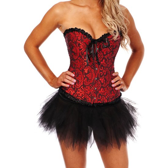 albertina red corset