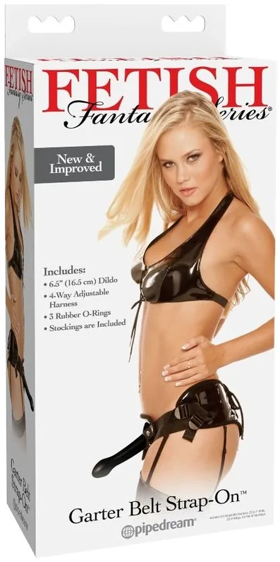 Fetish Fantasy Garter Belt Strap-On box