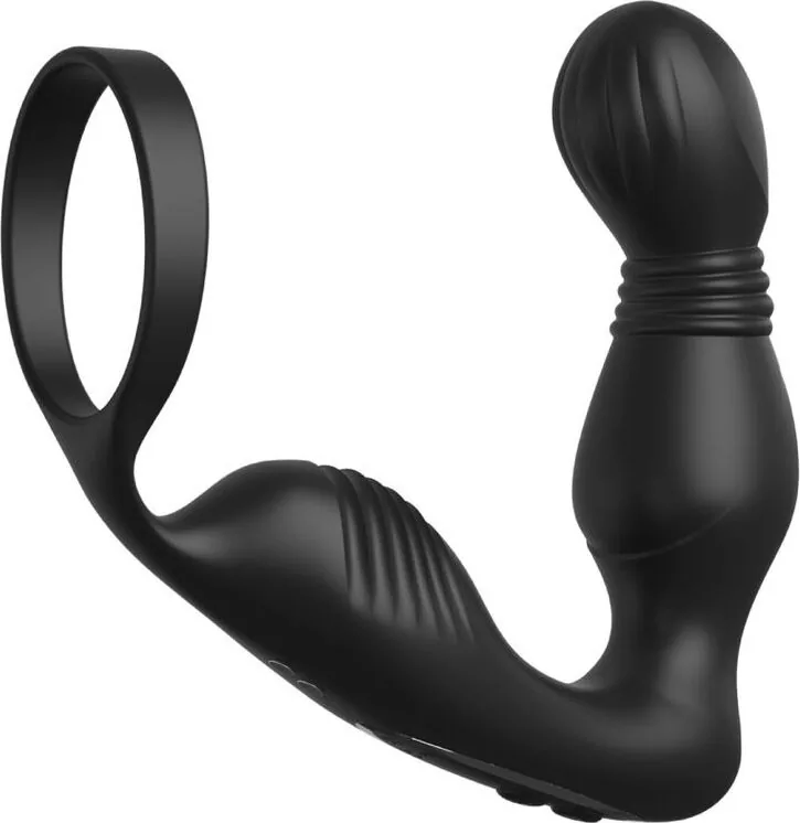 Ass-Gasm Pro P-Spot Milker prostate massager, with its ring